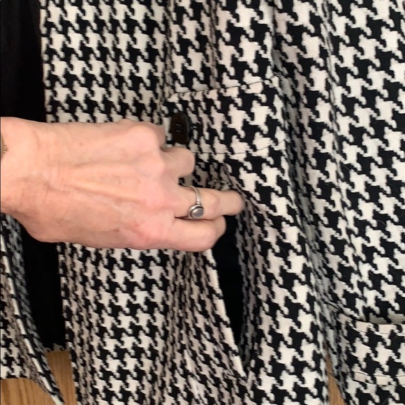 Houndstooth coat - Picture 3 of 4